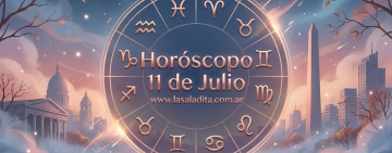 Horóscopo para hoy,  sábado 11 de julio 2026 : las predicciones para los 12 signos zodiacales avellaneda